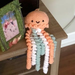 Crocheted jellyfish
